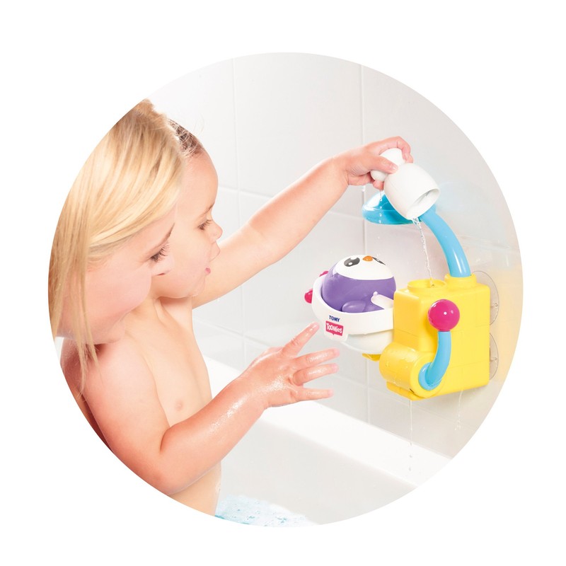 TOMY E72610C Pepes Schaumbad, bunt