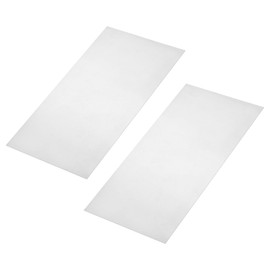 sourcing map 2 Pcs Pure Nickel Sheet, 99.6% Pure Nickel Plate Nickel Strip 0.012"x3.94"x7.9"(0.3x100x200mm) Nickel Anode for Electroplating Scientific Lab Industry DIY Craft