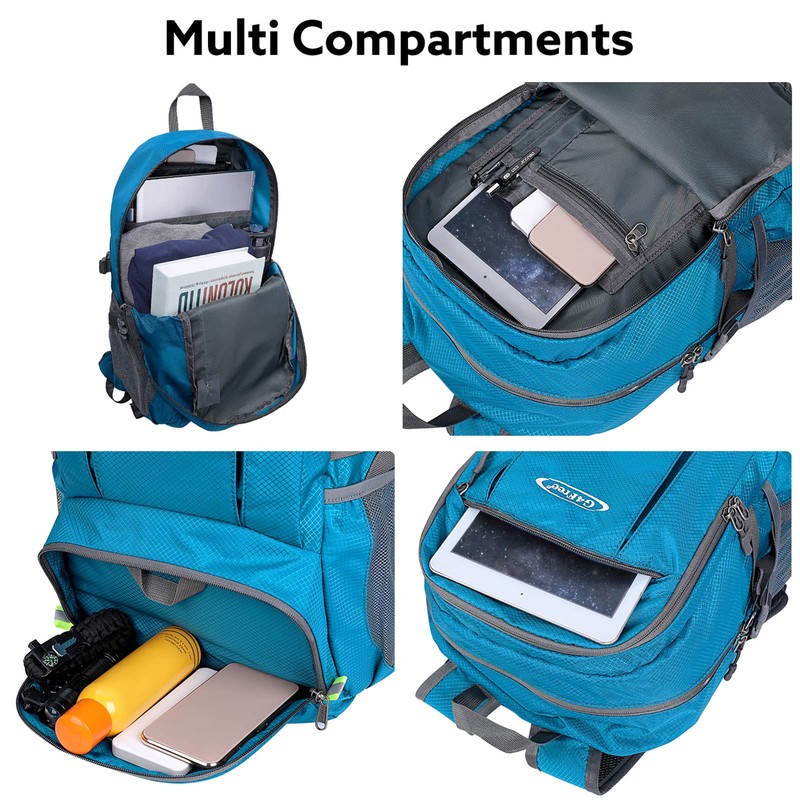 G4Free 40L Lightweight Packable Hiking Backpack, Waterproof Travel Daypack