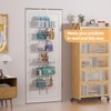 6 Tier Over the Door Pantry Organizer, Foldable Metal Over