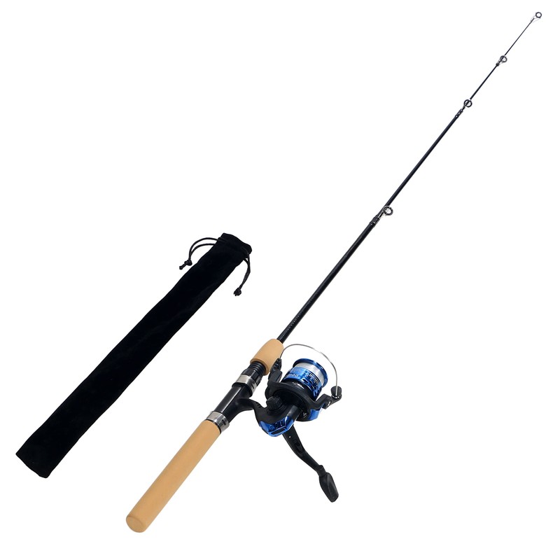 VILTAGE Fishing Rod Set (Compact Rod Spinning Reel) Rod Total