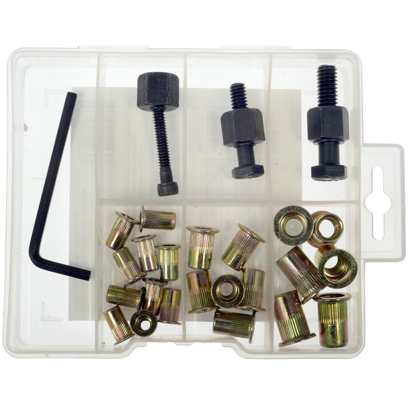 Dorman 963-997 Rivet Nuts and Hand Tool Kit - #10-24,