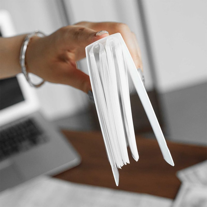 KUAIDHFK Ticket Storage Holder, Clear File Storage, 40 Pages, Collection