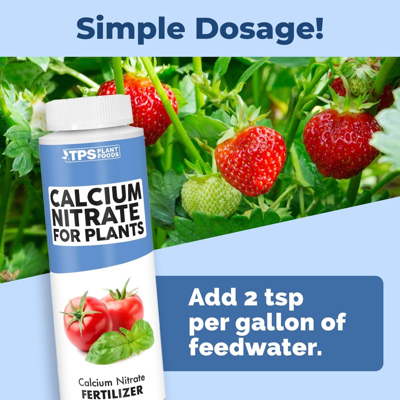 Calcium Nitrate Fertilizer, Promotes Healthy Growth for All Plants and