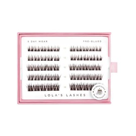 Lola's Lashes Soft Definition Dark Brown Pre-Glued Lashes