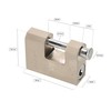 KOTARBAU® Reinforced Brass Padlock 60mm Monoblock Padlock with Bolt Burglary