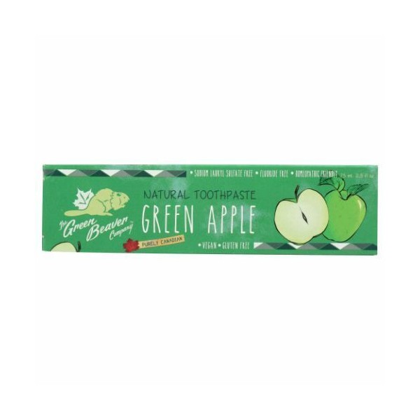 Natural Toothpaste Green Apple 2.5 fl oz