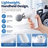 Portable Massage Gun for Full Body Use – 4 Interchangeable