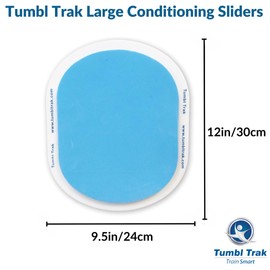 Tumbl Trak Smooth Sliding Slider with Comfortable Top (For Carpet Floors), Single