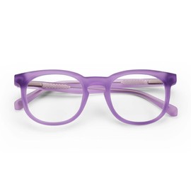 eyebobs - Fresh Eyes | Premium Reading Glasses for Men and Women | Round Frame for Average Faces, Purple Orchid, 1.00