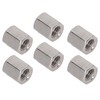 20 Pcs Hex Coupling Nut M8x1.25 L15mm 304 Stainless Steel
