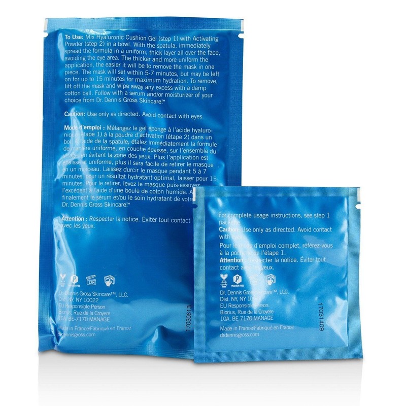 닥터 데니스 그로스히알루로닉 마린 하이드레이팅 모델링 마스크 4 Treatments Dr.