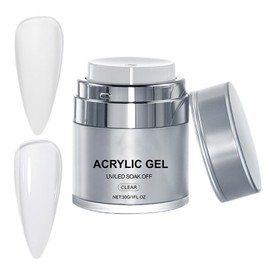 Nail Extension Gel, 30g Nail Strengthening Gel, Manicure Builder, Professional Hardener for Molding Sculpting Procedure Women Girls Beginners