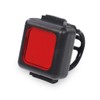 HAC COB 4293 Tail Light, Bicycle, Nighttime, Safety, Tool-free, Saddle