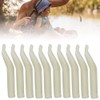 100PCS 20mm PE Anti Tangles Line Aim Hook Sleeve Light
