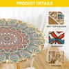 FANSU Round Tablecloth 90 cm, Round Table Cloth Wipe Clean