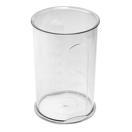 Measuring Cup Compatible with/Replacement Part for Bosch Siemens 00657243 MFQ...MQ...MSM... Hand Blender