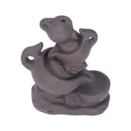 Insence Waterwall Antique Purple Sand Auspicious Cloud Teapot Backflow Sandalwood Waterfall