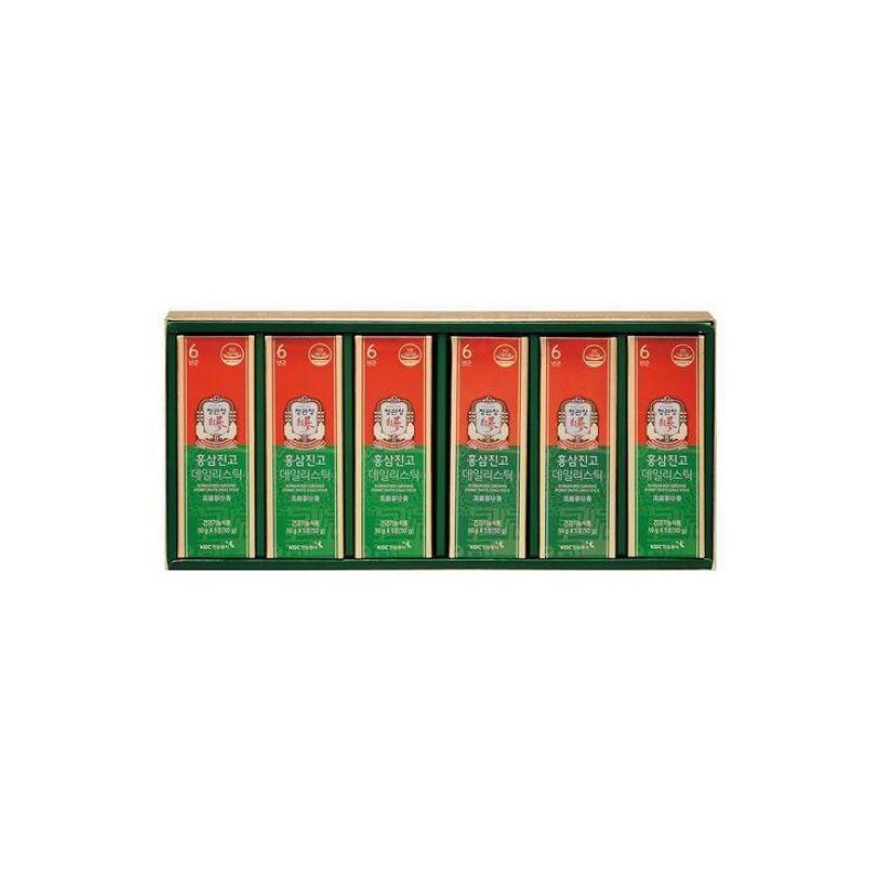 정관장 홍삼진고 데일리스틱 2박스 (60포) Jung Kwan Jang Red Ginseng