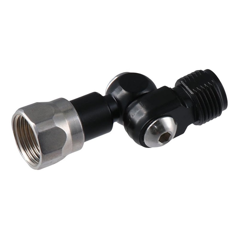 Urjumpea Universal Black Swivel Joint Adapter for Airless Paint Spray