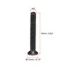 sourcing map M2 x 16mm Phillips Screw Fastener Black for