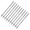 Yibuy 10 Pieces Drum Percussion Tension Rods Screws 1/5 Inch