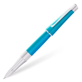 CROSS Beverly Translucent Teal Lacquer Rollerball Pen