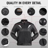 JAG Mesh Motorcycle Biker Jacket-CE Level 1 Armor Motorbike Jacket