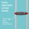 Medline Adjustable Quick-Fit Crutches Easily Adjusts to Fit Kids, Adults
