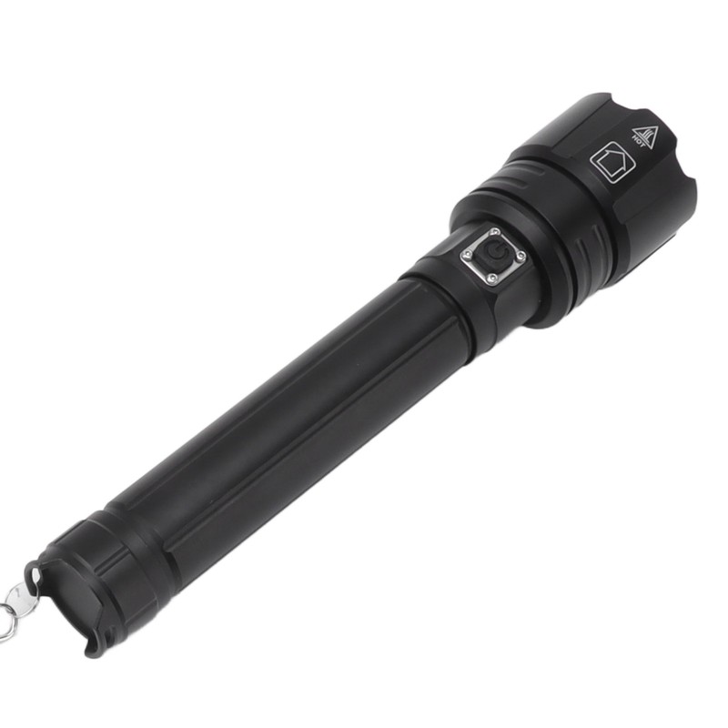 10000LM LED Flashlight USB Rechargeable Portable Adjustable Brightness Waterproof Zoom