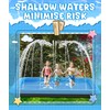 BerrysParadise 110" Splash Pad, Sprinkler & Splash Play Mat Toys
