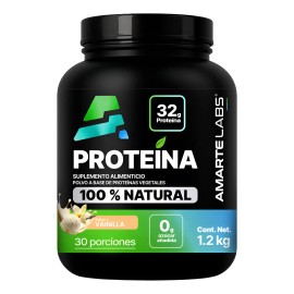 Amarte Labs Protena Vegana 32 g de protena por porcin, Saciedad, Digestin Ligera, Energa, Recuperacin, BCAA y Aminocidos Esenciales, 30 porciones,... 