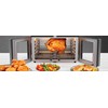 BridgePro Stainless Steel Rotisserie Rod & Fork for BBQ and