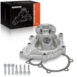 A-Premium Engine Water Pump W/Gasket Compatible with Volvo XC90 2005-2011, S80 2007-2010, 4.4L, Replace# 30731384