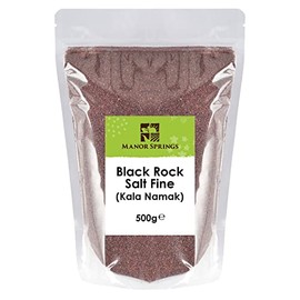 Kala Namak Fine Black Salt 500g by Manor Springs