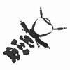 Helmet Dial Suspension System Chin Strap Helmet Padding Kit for