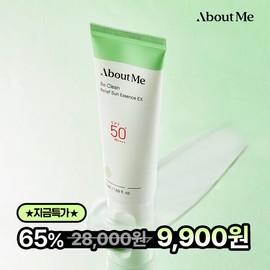 About Me 28,000 won Hwa.Jal.Eat Safe Vegan Be Clean Relief Sun Essence EX 50ml single item / 어바웃미 28000원 화.잘.먹 안심비건 비클린 릴리프 선 에센스 EX 50ml 단품