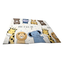 Foldable Baby Play Mat Dirts Resistant Extra Large Thick Baby Crawling Activity Playmat for Living Room