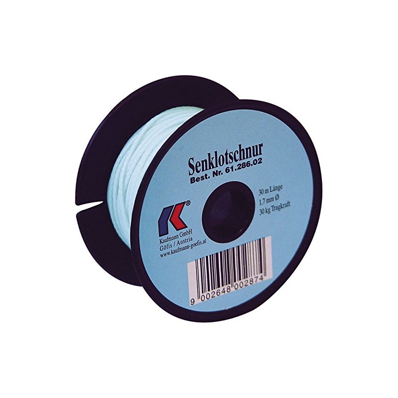 Kaufmann 61.288.02 Plumb Line Cord Polyethylene Green on Reel Diameter