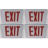 Beghelli NEW FOUR Beghelli Architectural Aluminum LED EXIT SIGN 120/277V