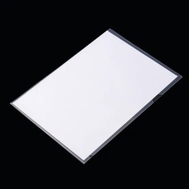 홀더 화일 L자 10p 세트 클리어 투명 문서정리 A4 Holder File L-Shape 10p Set Clear Transparent Document Organizer A4
