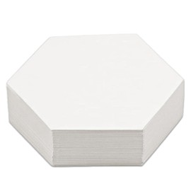 LaserThing Quilting Paper Templates | Handy Tools for Crafting Quilt Patterns | Ideal for Precision Quilting Projects | Includes 1'' Hexagon EPP Set - 1200 Pieces