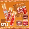Eazerom 11 Lip Plumping Oil, Feuchtigkeitsspendendes Lippenöl,Lip Volumizer Lippenvergrößerung,Feuchtigkeitsspendende Lipgloss