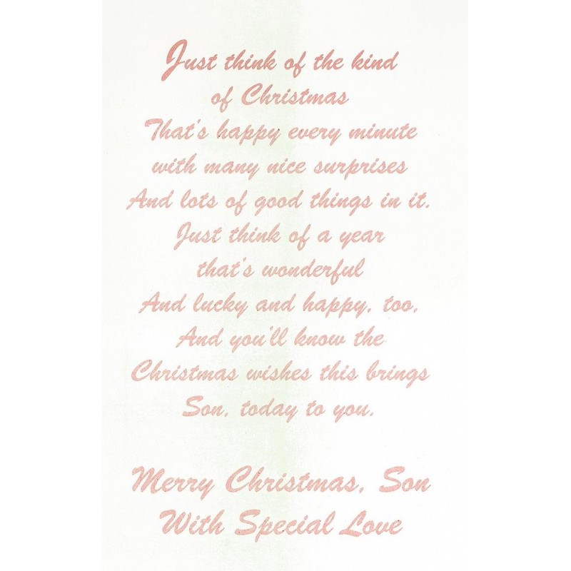 With Love, SON Merry Christmas (C1)