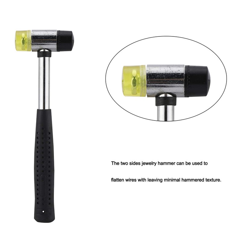 Artilife Jewelry Ring Sizer Tools Including Ring Mandrel Sizer, Rubber