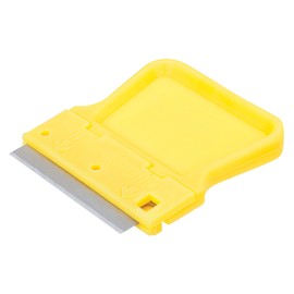 Performance Tool 20207 Lightweight Plastic Razor Blade Scraper for Precise Scraping in Tight Spaces, with Blade Reserves for Safe Storage