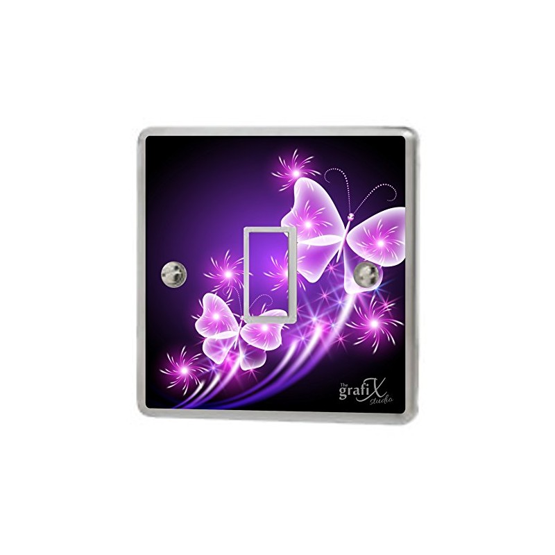 the grafix studio Flower & Butterflies Light Switch & Double