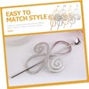 Baluue Luxury Hair Sticks Set Metal Hair Pin Clip Barrette