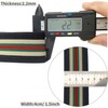 JESEP YONG 1 1/2 inch Striped Elastic Band for Sewing