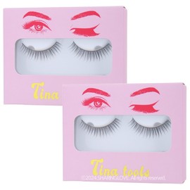 Tinatools Photoshot Eyelash Double Eyelid Eyelash Tape Natural Shot 2 pcs / 티나툴스 포토샷 아이래쉬 쌍꺼풀 속눈썹 테이프 내추럴샷 2개
